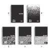 Τετράδια SKAG Σπιράλ BLACK & WHITE 17x25 3 θεμάτων 90φ