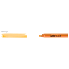 Μαρκαδόρος Υπογράμμισης Highlighter MORRIS JUST CLICK 3.5mm ORANGE