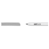 Μαρκαδόρος Υπογράμμισης Highlighter MORRIS JUST CLICK 3.5mm ΠΑΣΤΕΛ ΓΚΡΙ