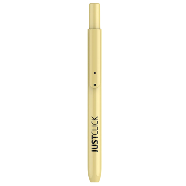 Μαρκαδόρος Υπογράμμισης Highlighter MORRIS JUST CLICK 3.5mm ΠΑΣΤΕΛ ΚΙΤΡΙΝΟ