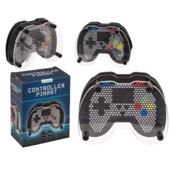 Διακοσμητικό Γραφείου Πλαστικό PIN ART CONTROLLER GAMING 9,5x12,5εκ