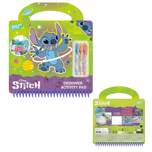 Μπλοκ Σχεδίου με μαρκαδόρους STITCH