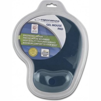 Mouse Pad ESPERANZA GEL ΜΠΛΕ