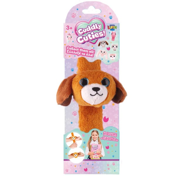 SLAP Βραχιόλι Λούτρινο ΖΩΑΚΙ CUDDLY CUTIES 6x21ΕΚ LUNA