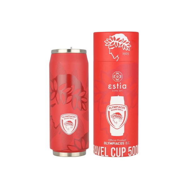 Θερμός Travel Cup OLYMPIACOS BC EDITION 500ml