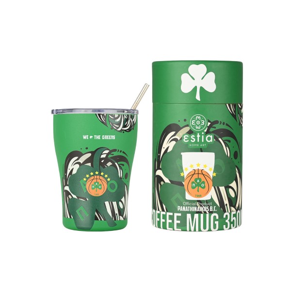 Θερμός Coffee Mug PANATHINAIKOS BC EDITION WE THE GREENS 350ml