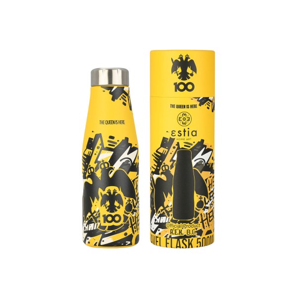Θερμός Travel Flask AEK BC EDITION THE QUEEN IS HERE 500ml