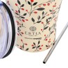 Θερμός Coffee Mug SAVE THE AEGEAN 350ml BLOOM BEIGE