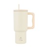 Θερμός Straw Tumbler XL SAVE THE AEGEAN 900ml LILY WHITE