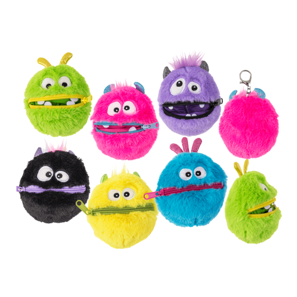 Πορτοφολάκι Λούτρινο WORRY MONSTER 9εκ