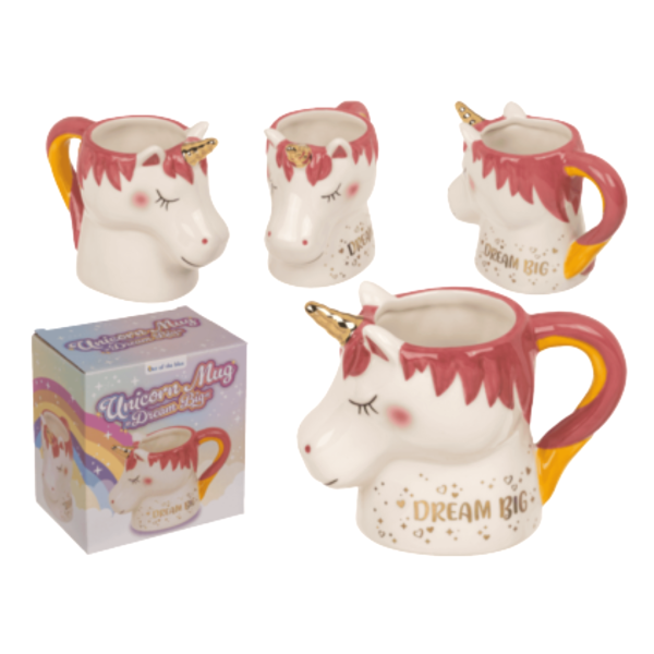 Κούπα UNICORN Dream Big 15x11cm 375ml