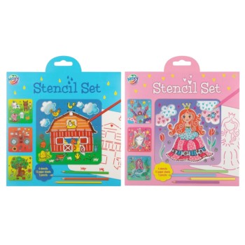 Σετ Στένσιλ 4τμχ 21x21 (με...