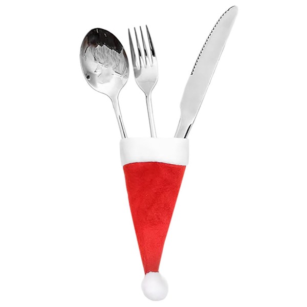 Θήκη Μαχαιροπήρουνων Xmas ΣΚΟΥΦΑΚΙ 12x6cm