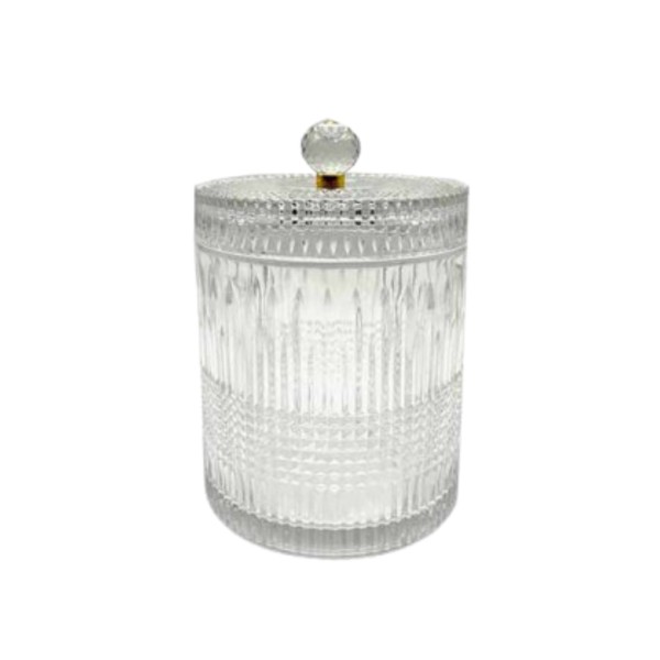 Μπισκοτιέρα Γυάλινη BRIGHT 14x20cm