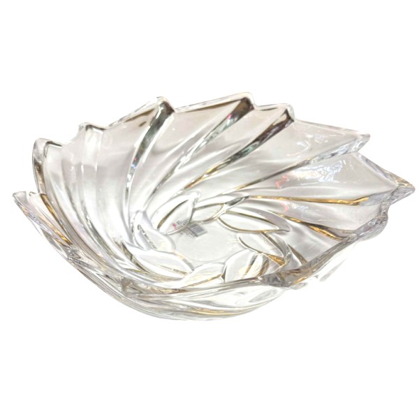 Φρουτιέρα Γυάλινη ΦΥΛΛΑ