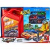 Μπετόνι ΚΟΚΚΙΝΟ Luna Toys με Πίστα Εκτόξευσης και 6 Μεταλλικά Οχήματα 46,5x12x34εκ.