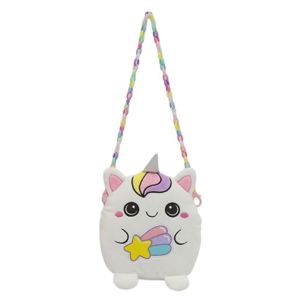 Λούτρινη Τσάντα Ώμου 20εκ. ΓΑΤΟΥΛΑ Squishcuties Luna Toys