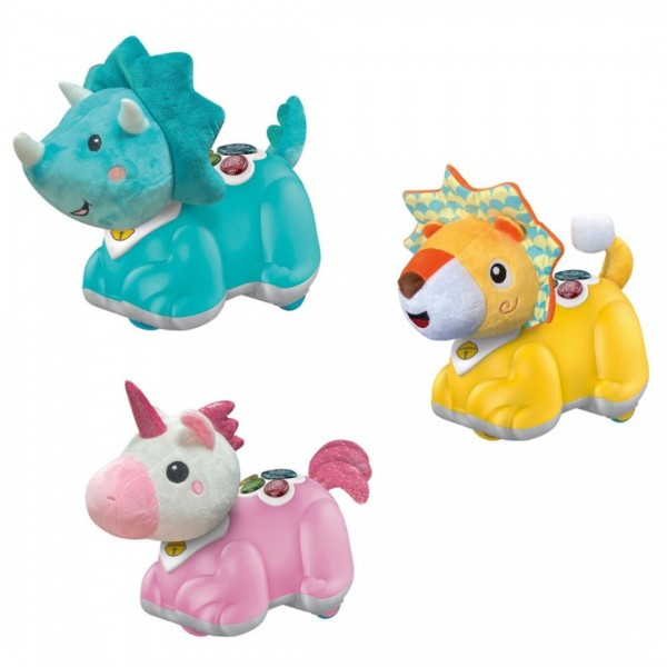 Ζωάκι ΜΟΥΣΙΚΟ που μπουσουλάει LUNA TOYS 29x26x25εκ