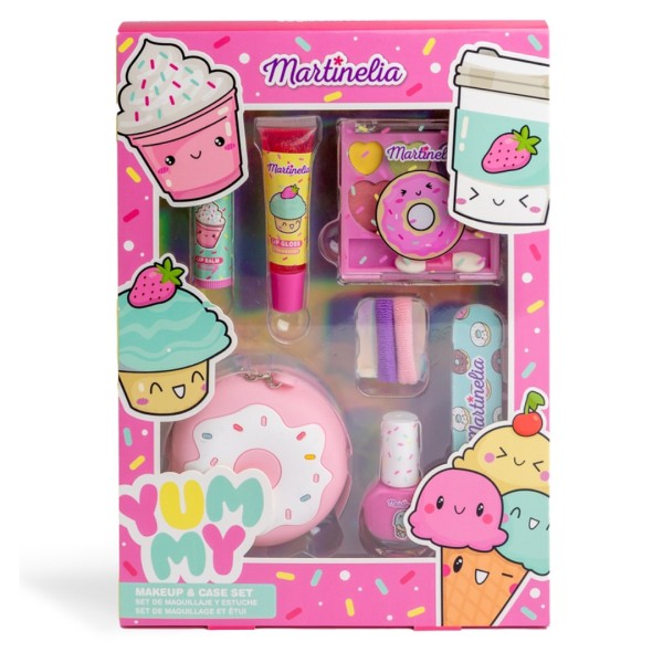 Σετ Μακιγιάζ με Πορτοφολάκι Donut MARTINELIA YUMMY Sweet Beauty Set