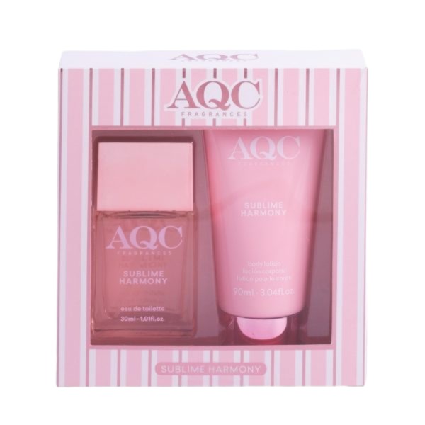 Σετ Άρωμα με Body Lotion AQC Fragrances Sublime Harmony Gift Set