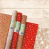 Χαρτί Πολυτελείας σε Ρολό FLORIO CHRISTMAS GREEN 70x200cm
