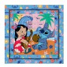 Παζλ Κορνίζα Disney STITCH Luna Toys 2 σε 1 Χρωματισμού 2 όψεων 64τμx. 27x27εκ.