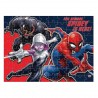 Παζλ Χρωματισμού 2 όψεων SPIDERMAN Luna Toys Glow In The Dark 100τμχ 48x34εκ.