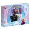 Παζλ Χρωματισμού 2 όψεων Disney FROZEN Luna Toys Glow In The Dark 100τμχ 48x34εκ.
