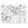Παζλ Χρωματισμού 2 όψεων Disney FROZEN Luna Toys Glow In The Dark 100τμχ 48x34εκ.
