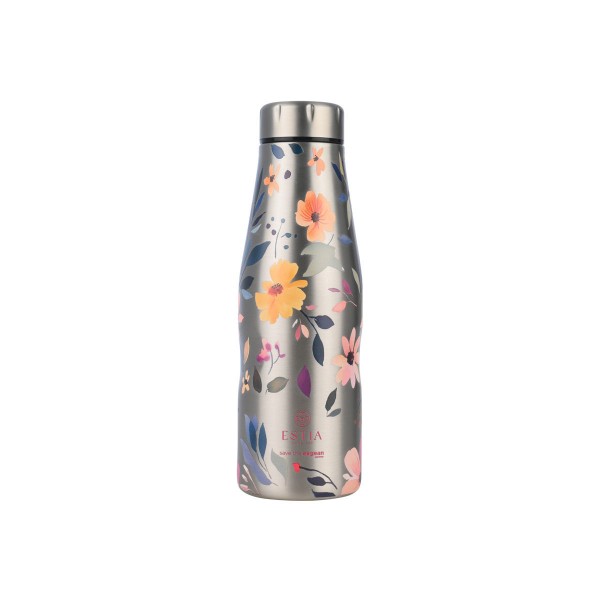 Θερμός Travel Flask SAVE THE AEGEAN 500ml SILVER BOTANIC