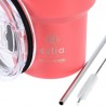 Θερμός Mug Lite SAVE THE AEGEAN 400ml FUSION CORAL