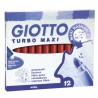 Μαρκαδόροι GIOTTO Jumbo Turbo Maxi 12τμχ