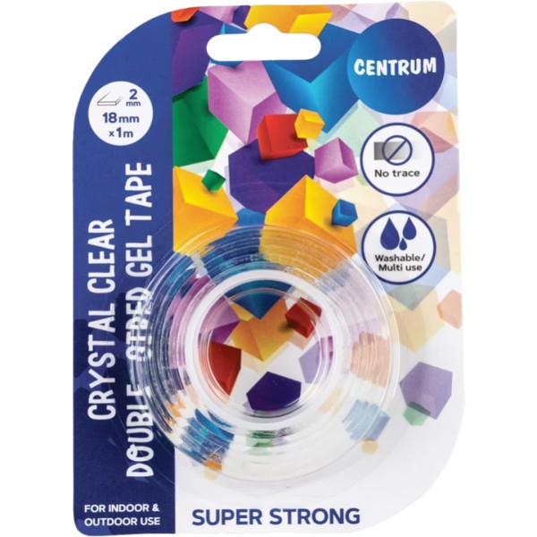 Ταινία ΔΙΠΛΗΣ ΟΨΗΣ CENTRUM 18mmx2m