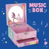 Μουσικό κουτί - Κοσμηματοθήκη Musical Jewellery Box UNICORN