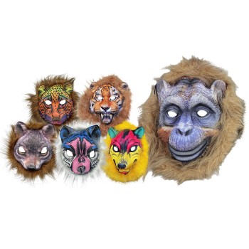 Μάσκα ΑΓΡΙΑ ΖΩΑ με Γούνα...