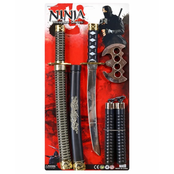 Σετ ΝΙΝΤΖΑ 5 τμx 50x26cm