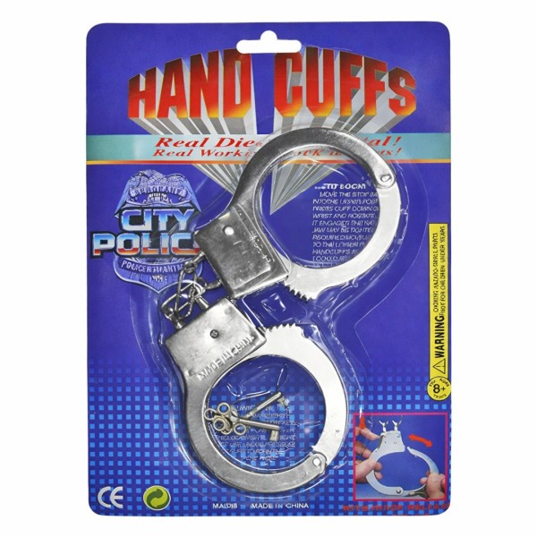 Χειροπέδες ΜΕΤΑΛΛΙΚΕΣ 25x16,5cm