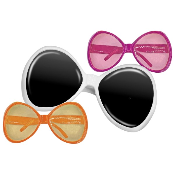 Γυαλιά Αποκριάτικα Μεγάλα 80s 18x8cm