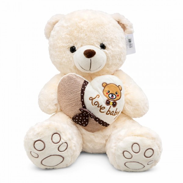 Αρκουδάκι με μαξιλαράκι Καρδιάς LOVE BABY
