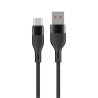 Καλώδιο MAXLIFE Usb to Usb TYPE C 1m 3A ΜΑΥΡΟ