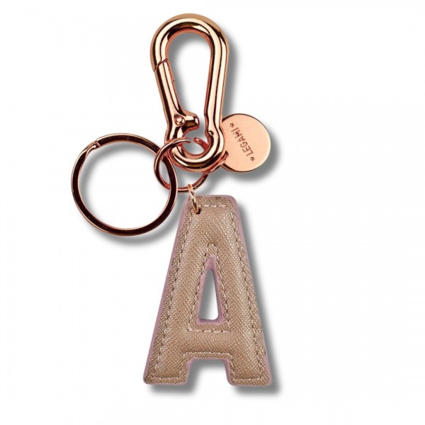 Μπρελόκ LEGAMI My Initial KEY RING - Α - PINK