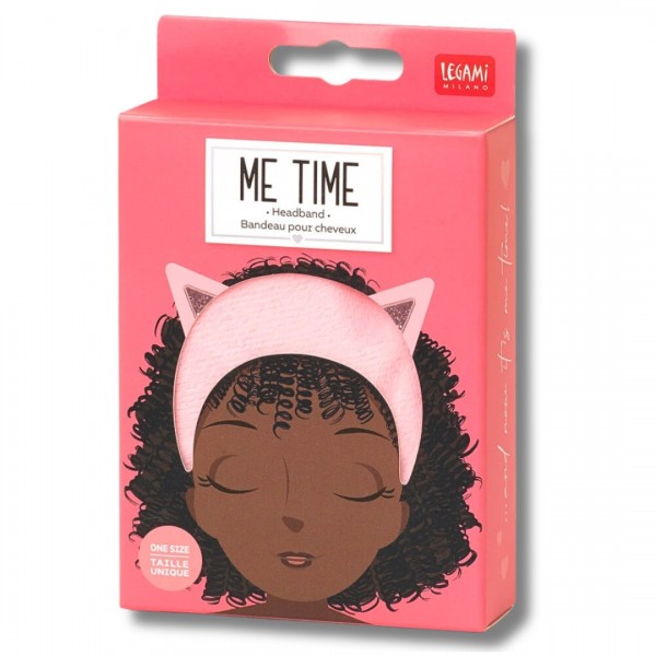 Κορδέλα Ελαστική Μαλλιών Legami KITTY- ME TIME