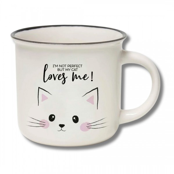 Κούπα Πορσελάνη Legami Cup- Puccino KITTY "LOVES ME!" 350 ml