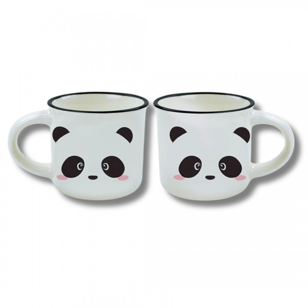 Σετ 2 Κούπες Espresso Legami PANDA 50 ml