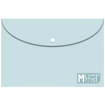 Φάκελος Κουμπί Α4 Must ΜΠΛΕ...