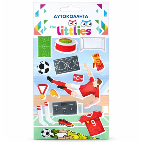 Αυτοκόλλητα The Littlies ΠΟΔΟΣΦΑΙΡΟ