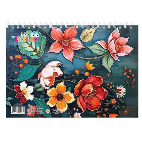 Μπλοκ Ζωγραφικής 24x34 40Φ THE LITTLIES