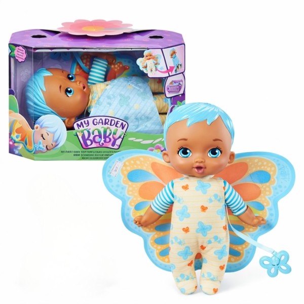 Κούκλα Μωρό Mattel My Garden Baby Doll My First Baby BUTTERFLY