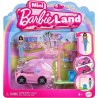 Μίνι BARBIE Land Playset με αυτοκινητάκι που αλλάζει χρώμα