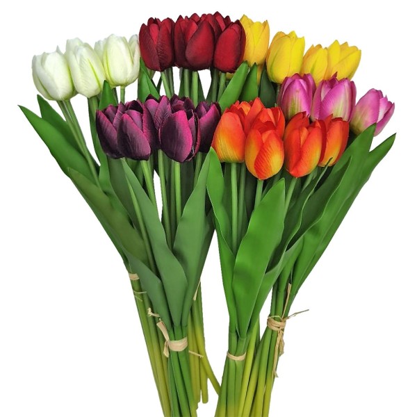 Μπουκέτο Τεχνητό με 7 Τουλίπες